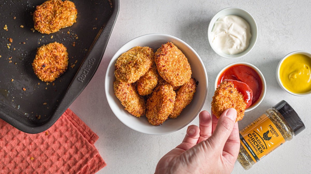 Baked Gluten-Free Chicken Nuggets - Perfeito Foods