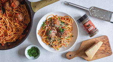 Homemade Meatballs with Spaghetti - Perfeito Foods