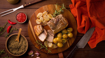 Savory Wild Boar Ribs with Baby Potatoes & Pearl Onions - Perfeito Foods