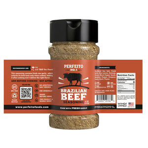 PERFEITO NO.1 Beef Seasoning, 4 oz - Perfeito Foods